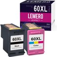 thumbnail image 2 of InkSpirit 60XL Ink Cartridge Combo Pack For HP DeskJet Envy Photosmart – Black & Tri-Color 2 of 5