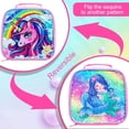 thumbnail image 4 of Mochila FTJCF Unicorn, 3 unidades, con lonchera para niñas de 16 pulgadas, rosa, 4 of 9