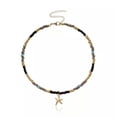 thumbnail image 6 of HOOUN Women Starfish Butterfly Jewelry Necklace Colorful Beaded Fashion Choker 1188-6, 6 of 9