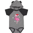 thumbnail image 3 of Inktastic Christmas Holiday Cute Flamingo Girls Baby Bodysuit, 3 of 5