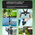thumbnail image 3 of lanema Angle Adjustable Camera Mount Secure External Screw Fixation Lightweight Aluminum Base For POCKET3 Stable Footages, 3 of 8
