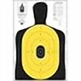 thumbnail image 2 of Action Target - B-27E Fluorescent Yellow and Black Target, 100 Pack - Paper Targets, Shooting Targets, 2 of 2