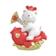 thumbnail image 3 of Estatua de gato de la fortuna, alcancía de gato de la suerte, decoración tradicional china de resina Pez rojo, 3 of 9