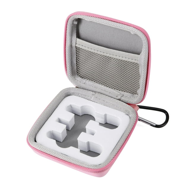 Funda de micrófono HanZhiQiang Hard Travel para micrófono Lavalier inalámbrico
