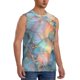 thumbnail image 2 of Balery Pastel Abstract Fluid Art Camisetas sin mangas para hombre, absorbe la humedad y protege contra el mal olor.-Medium, 2 of 7