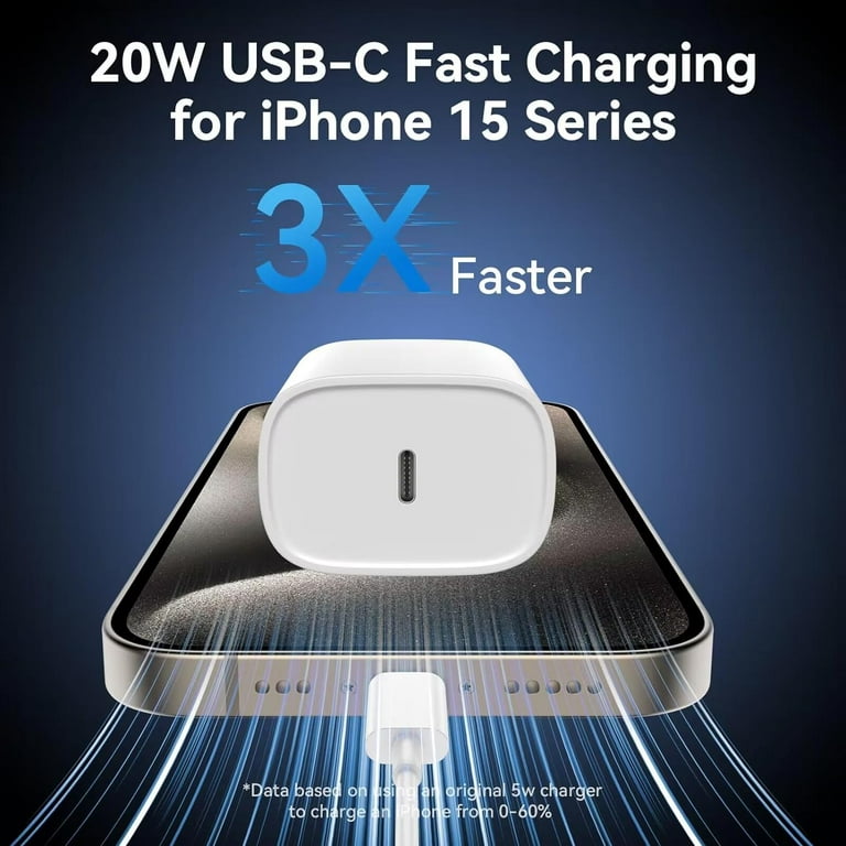  for iPhone 15 Series USB C to USB C Fast Charging
