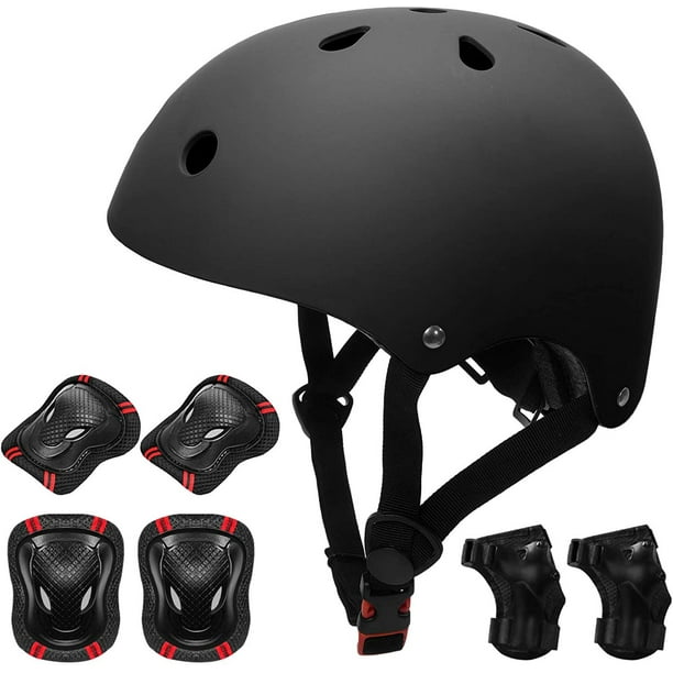 Juego de equipo de proteccion para casco de ninos para ninos de 2 a 6 anos oso de fresa Electronica Walmart en linea