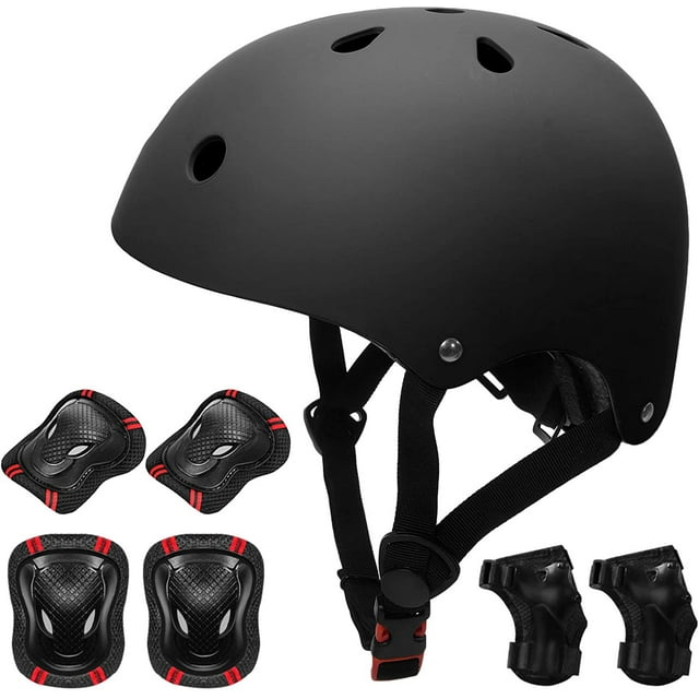 Ensemble d'Équipement de Protection pour Casque pour Enfants de 2 à 6 Ans