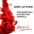 thumbnail image 6 of L'Oreal Paris Brilliant Signature Shiny Lip Stain Lipstick, Be Fiery, 6 of 13