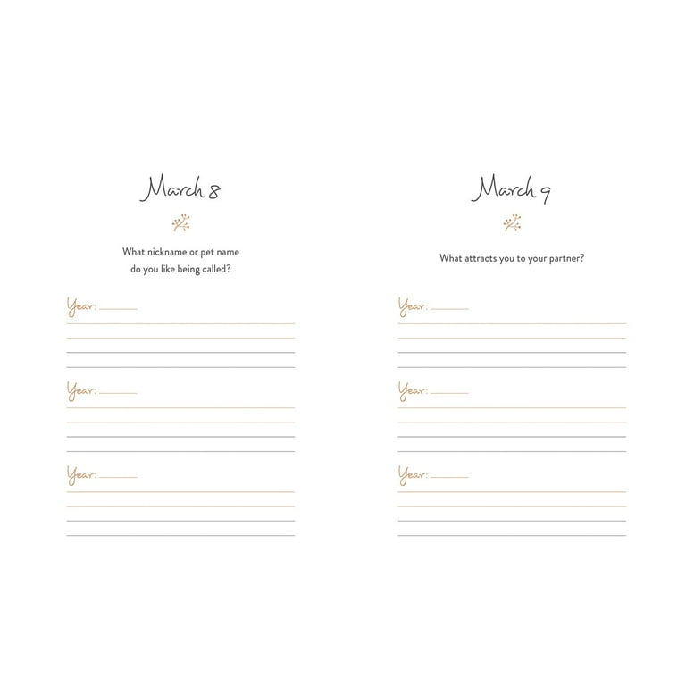 One Question a Day: One Question a Day for You & Me: A Three-Year