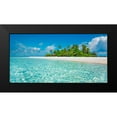 thumbnail image 2 of Krahmer, Frank 24x14 Black Modern Framed Museum Art Print Titled - Palm island, Maldives, 2 of 5