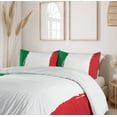 thumbnail image 6 of Ambesonne Hispanic Duvet Cover Sets, Mexican Colors Flags Cacti, 2-Queen, Dark Pink Hunter Green, 6 of 7