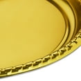 thumbnail image 3 of Gold Round Plastic Serving Platter, 16", by Way To Celebrate, 3 of 5