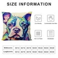 thumbnail image 5 of GOSMITH  Throw Pillow Covers Dog Art Watercolor Cushion Pillow Case Home Decor Pillowcase, 5 of 5