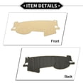 thumbnail image 5 of Unique Bargains Dash Cover Compatible for Subaru Outback 2005-2009, Non-Slip Polyester Silicone  Center Console Dashboard Cover Pad Carpet Beige, 5 of 6