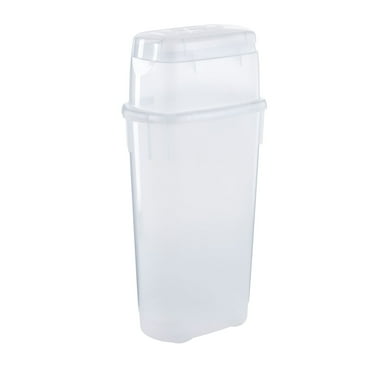 Rubbermaid Wrap N' Craft Plastic Wrapping Paper Container, Clear, Single