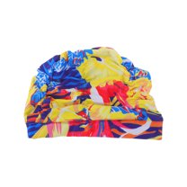 Unique Bargains 1 Pc Elasticity Swim Cap 5.91"x9.25" Multicolor