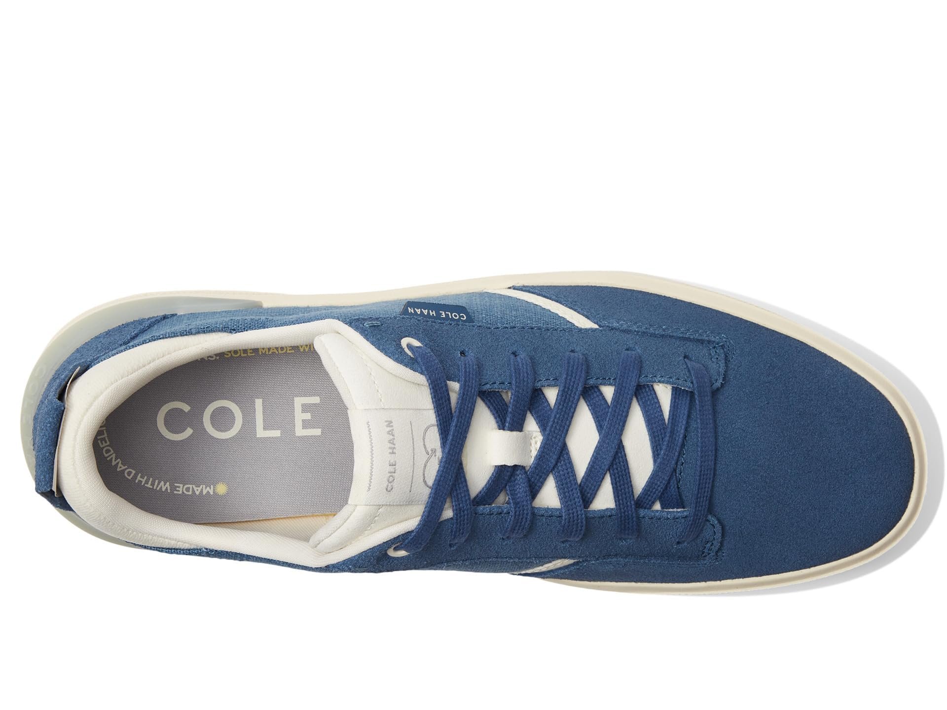 Cole Haan Men\'s GrandPro Crew Canvas Shoes  Blue Sneakers C36795 Size 13 M Men main image 2