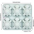 thumbnail image 2 of 6-Cavity Turtle Silicone Ice Mold -3D Ice Cube Tray for Chocolate, Candy & Jelly, Non-Stick Baking Molds for Cake Decor, Soap Making, Party Favors, Easy Release, 2 of 6