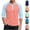 Pink, variant on Henley Shirts for Men Raglan 3/4 Sleeve Jersey Baseball T-Shirts Casual Cotton Sport Athletic Tops