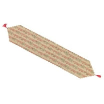 Guanhe Christmas Decoration Linen Printed Table Flag Tablecloth Tablecloth Placemat