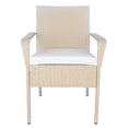 thumbnail image 6 of Safavieh  Outdoor Living Laina 5-Piece Bistro Set Beige/White Cushion, 6 of 9