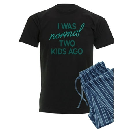 

CafePress - Two Kids Ago Men s Light Pajamas - Men s Dark Pajamas