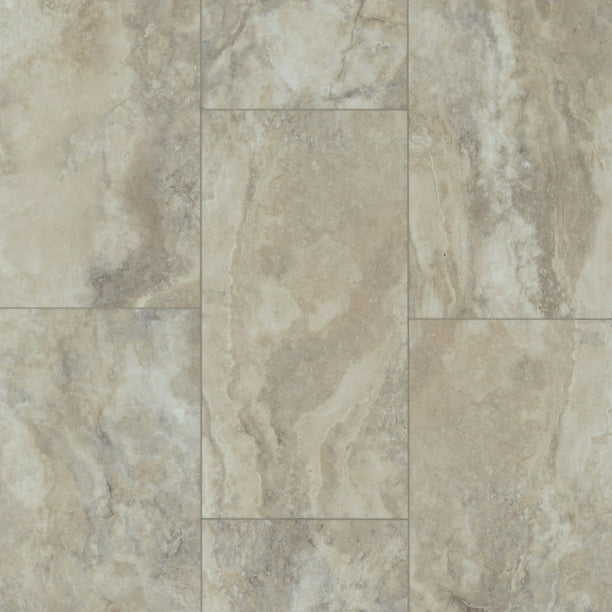 Shaw 1022V Paragon Tile Plus 12" Wide Embossed Vinyl Flooring Walmart