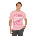thumbnail image 5 of Wedding Gift Unisex Just Married Couples Honeymoon Cruise Cotton Shirt, 5 of 12