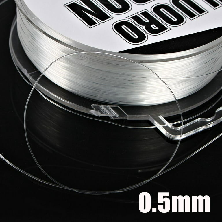 Invisible Wire Polyester Bait Fluoro Carbon Elastic Thread Spool Fishing  Line