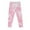 Pink#1, variant on Girls Stretch Leggings Soft Comfortable Tight Pants for Girls in 3-8 Years Girls Tie Dye Athletic Leggings