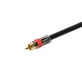 thumbnail image 2 of Monoprice Digital Coaxial Audio Cable - 50 Feet - Black | High Quality RG6 RCA CL2 Rated, Gold plated, 2 of 6