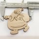 thumbnail image 5 of Manualidades creativas de madera Árbol de Navidad Decoración navideña Adornos de madera Colgante Enviar cuerda de cáñamo, 5 of 6