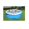 thumbnail image 2 of Pool Central 8ft Round Inflatable Easy Set Kids Swimming Pool with Filter Pump, 2 of 7