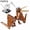 743PCS, variant on Jurassic-Themed Dino Blocks – T-Rex, Indominus & Pterosaur Figures, Fun DIY Assembly Set for Kids