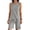 Gray, variant on Two Piece Sets for Women Summer Crew Neck Sleeveless Vest Solid Color Pockets Short Ruffles Pants Cute Lounge Travel Outfits