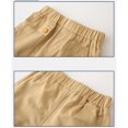 thumbnail image 4 of KkSLirnhs 4 Years Clearance!Shorts for Boys Organic Cotton Kids' Drawstring Shorts Eco-Friendly Hypoallergenic Soft Play Clothes for Toddlers Brown, 4 of 6