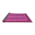 thumbnail image 2 of Ahgly Company Indoor Round Oriental Pink Modern Area Rugs, 3' Round, 2 of 4