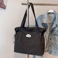 thumbnail image 4 of Bolso de hombro para mujer Bolsos de compras de gran capacidad a la moda para viajes (negro) Tmvgtek Para Estrenar, 4 of 9