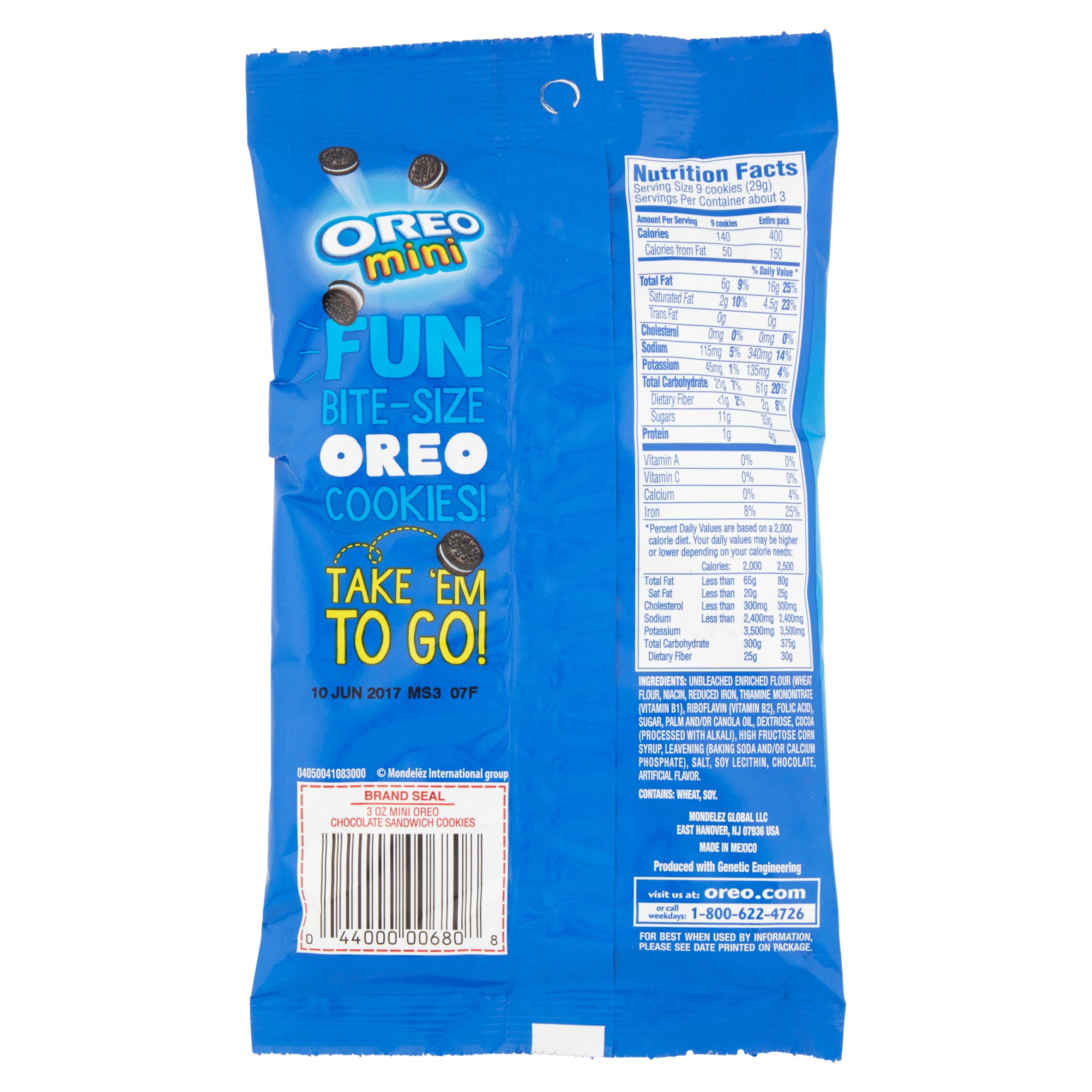 Mini oreos nutrition facts besto blog