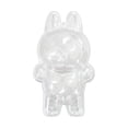 thumbnail image 2 of Étui de Protection pour LABUBU The Monsters Have a Stand, Boîte d'Exposition Accessoires Étui Rigide avec Sangle en Silicone Blanc - Étui Assis, Transparent, 2 of 8
