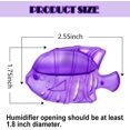 thumbnail image 2 of 10PCS Universal Humidifier Tank Cleaner, Warm & Cool Mist Humidifiers, Fish Tank,Droplet, Adorable, 1.75" x2.55" (Purple), 2 of 5