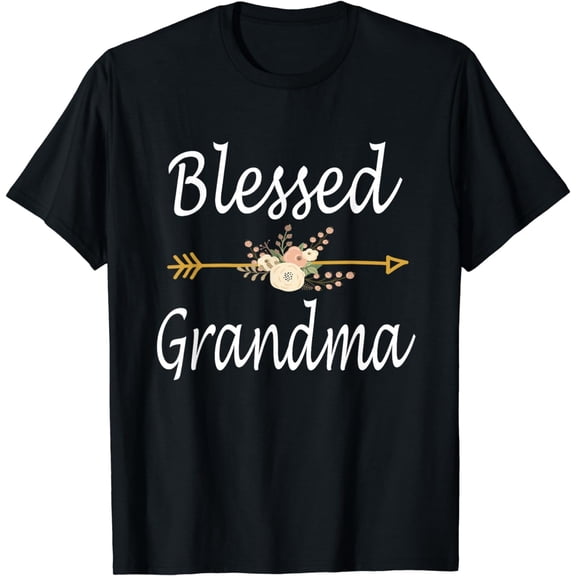 Blessed Grandma Shirt For Women Cute Mothers Day Gifts T-Shirt