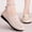 Beige, variant on Orthopedic Shoes for Women, Women Wide Width Breathable Walking Slip on Sneakers, Nurse Shoes Arch Support Sneakers