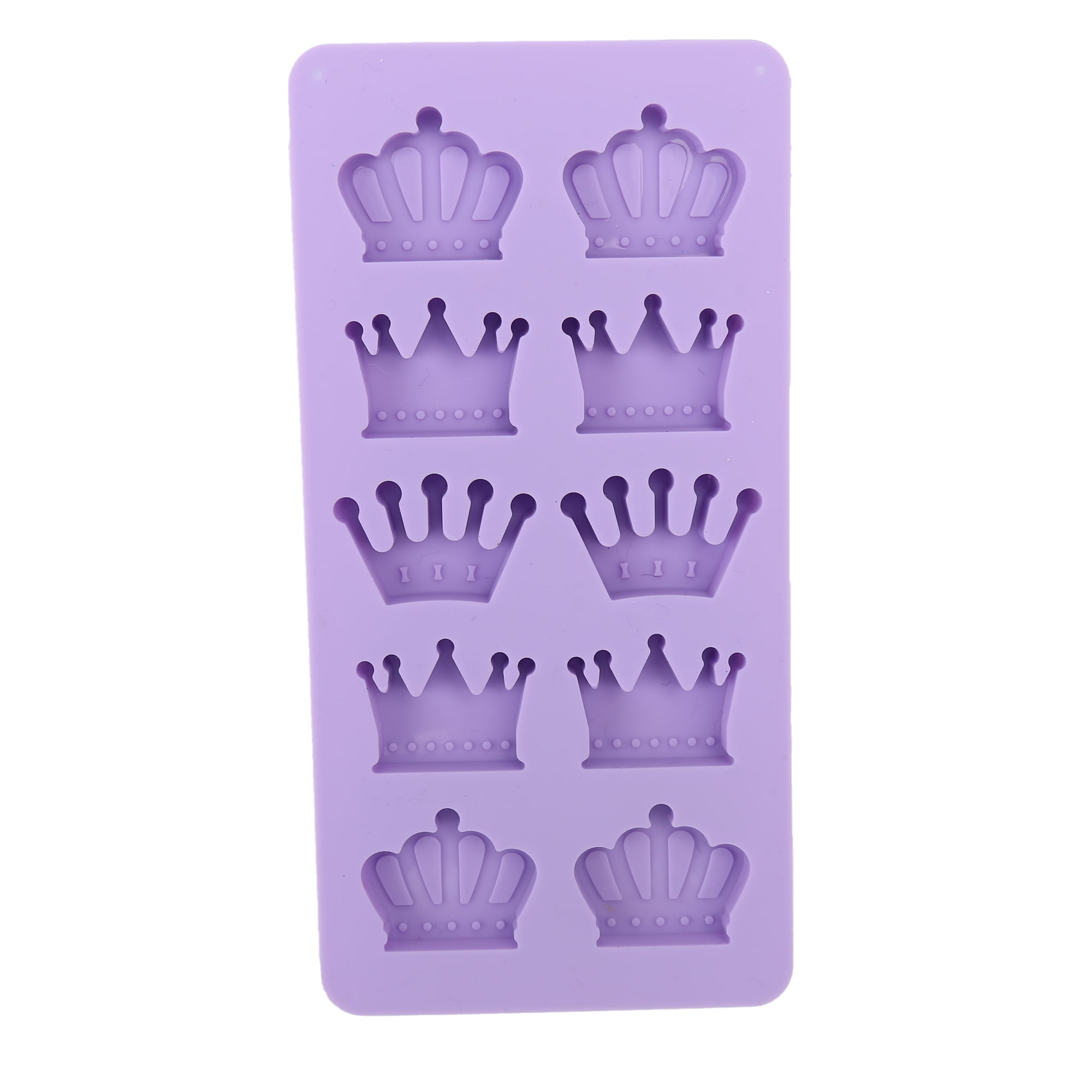 Way to Celebrate Crown Silicone Mold, Purple,Baking,Nonstick, silicone