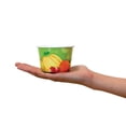 thumbnail image 3 of [50 Count] 8 oz Fresh Fruit Frozen Yogurt Cups - Paper Dessert Bowls - Comes In Many Colors & Sizes! Fast Shipping! Frozen Dessert Supplies, 3 of 3