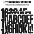 thumbnail image 3 of AURARMLET Letter Stickers De Vinilo Negros Para De , Puertas Y, 3 of 6