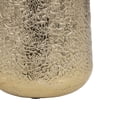 thumbnail image 4 of DecMode 20", 15", 13"H Gold Aluminum Metal Planter with Hammered Design (3 Count), 4 of 13