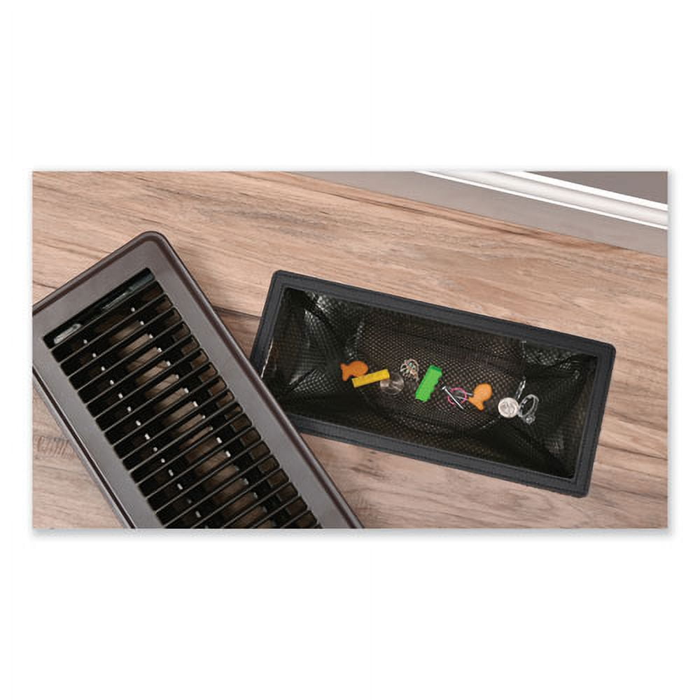 register nets, 4 x 10 x 0.1, black | Bundle of 5 Each
