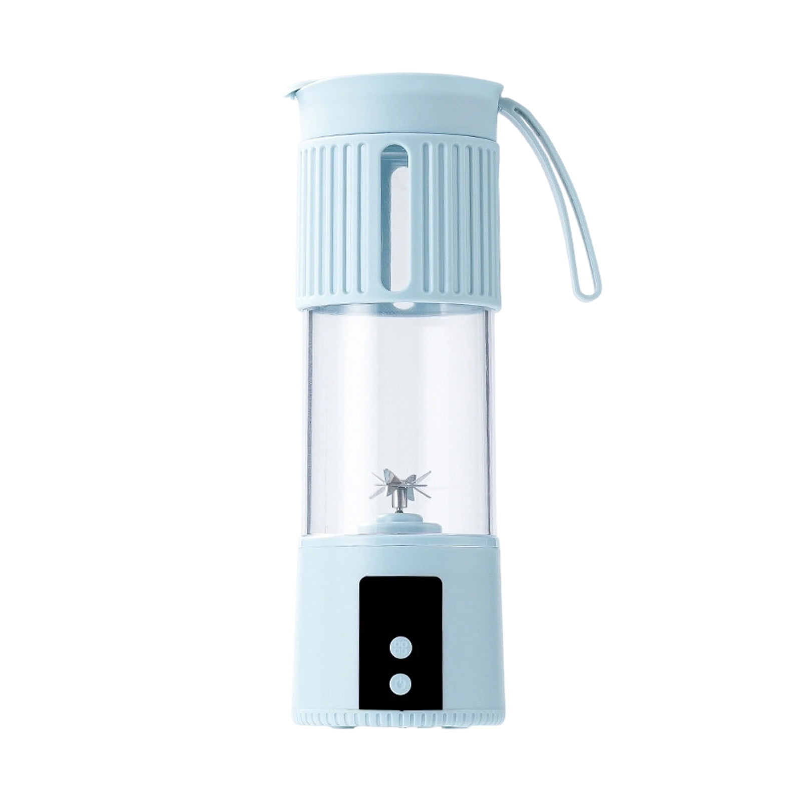Electric Juicer Cup Portable Blender Rechargeable Mini Smoothie Maker Baby Food Grinder USB Fruit Mixer Powerful Blade, Kitchen Travel Office Gym Healthy Drink Juicing Preparation On The Go
